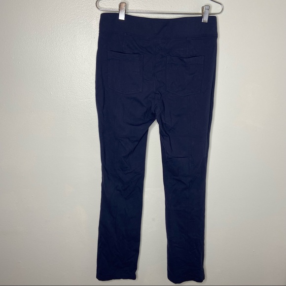 Athleta Navy Straight Leg Leggings Medium - Picture 8 of 9